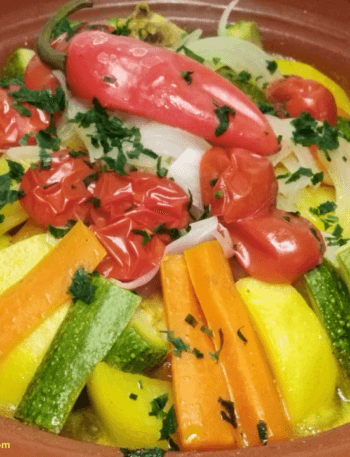 Moroccan Chicken and Vegetable Tajine