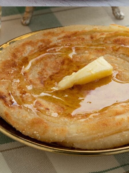 Moroccan pancakes/Meloui