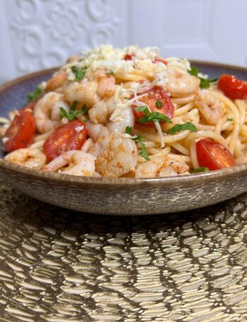 shrimp spaghetti