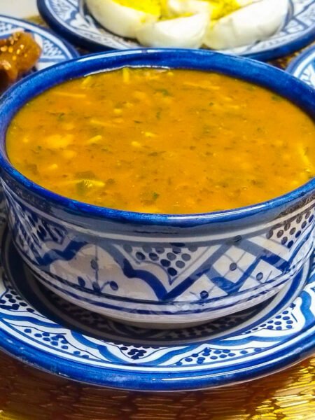 Moroccan harrira soup